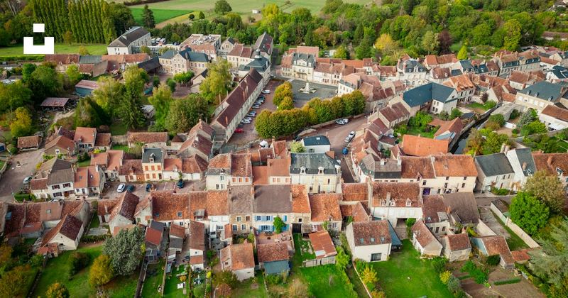 Vue de la zone d'intervention autour de Labastide-Clermont